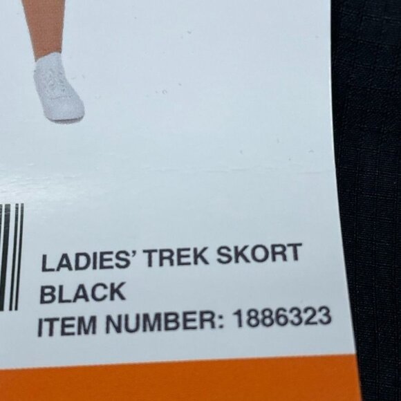 Tilley Ladies’ Black Trek Skort XXL Recycled Polyester Spandex a1528 - Picture 3 of 10